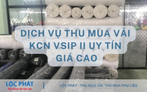 thu mua vải KCN VSIP II